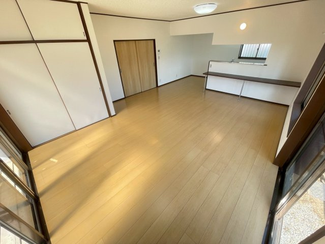 ゆったり過ごせるリビングです