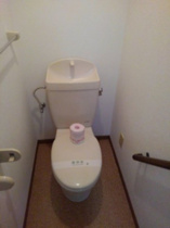 トイレもきれいです
