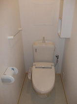 トイレもきれいです