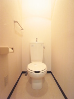 トイレもきれいです