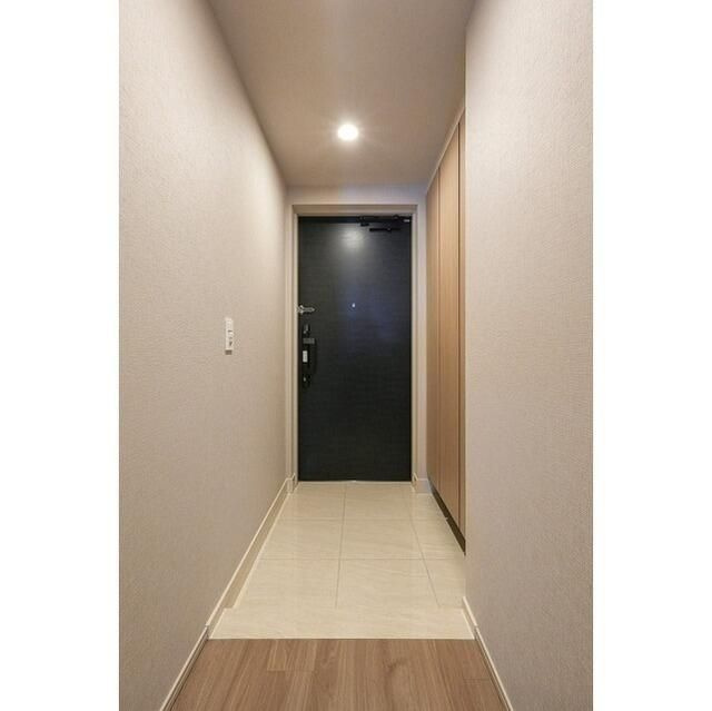 プラウド川崎矢向の玄関