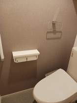 シンプルで使いやすいトイレです