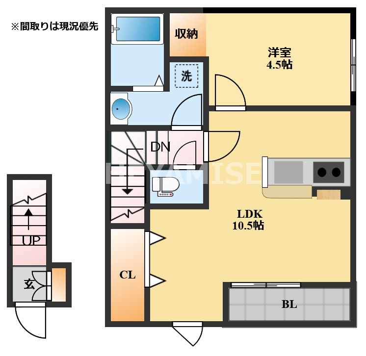 Prezia福田の間取り