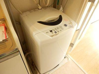 ルピエ四条の内装|洗濯機