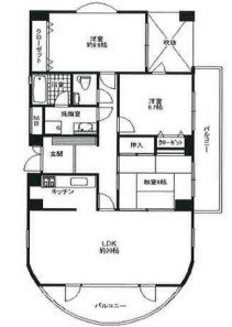 ベルコート芦屋の間取り
