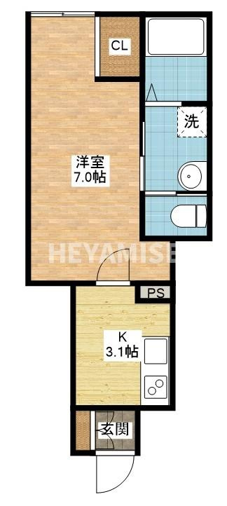 ボナール今津の間取り|※同物件同室タイプの写真でございます※現況を優先します※