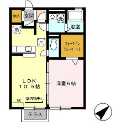 宝珠Ａの間取り