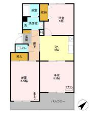 【間取り】 | セントラルパレス