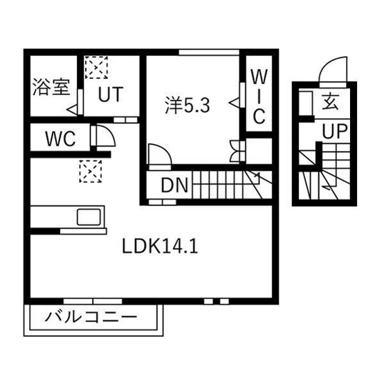 【間取り】 | プリミエール昭和区山脇町