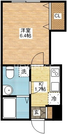 アミティ西坂の間取り