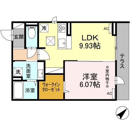 アナシエ石神井台の間取り