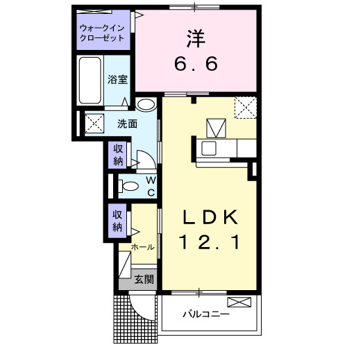 【間取り】 | ノルデン　Ｂ