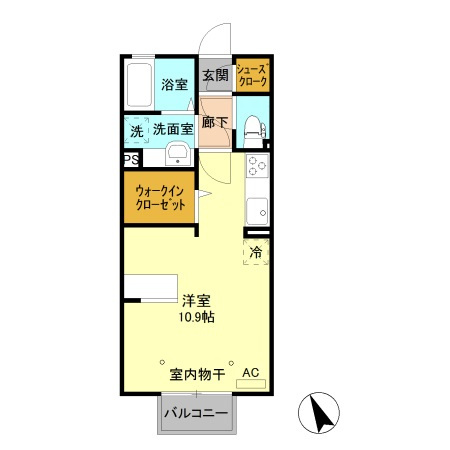 【間取り】 | セントラル ヴィレッジ Ｃ