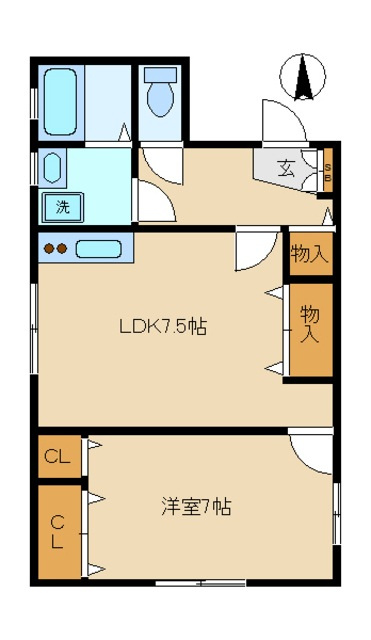 シャローム相宮の間取り