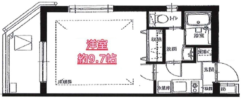 ピアコートTM武蔵関壱番館の間取り