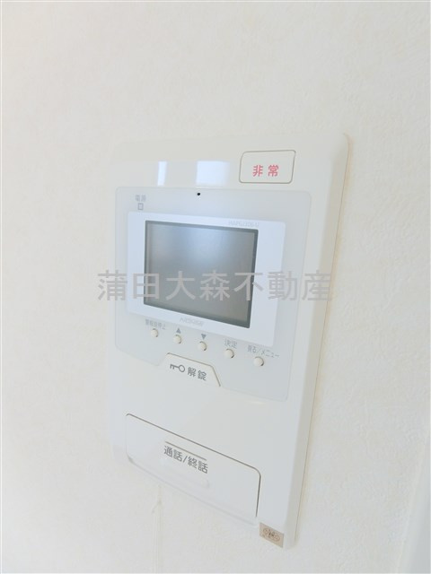 ルーブル大鳥居参番館の設備|TVモニター付オートロック