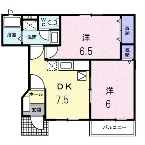 ローバスト・レジデンスＡの間取り