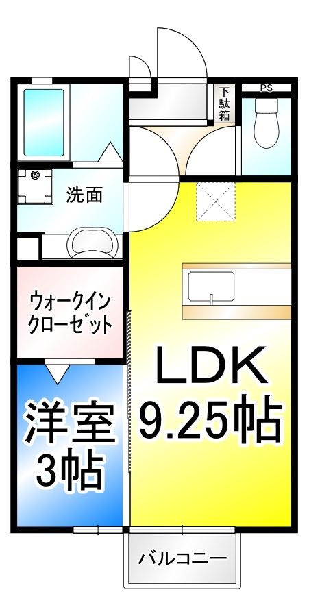 ベル・クレール吉田の間取り