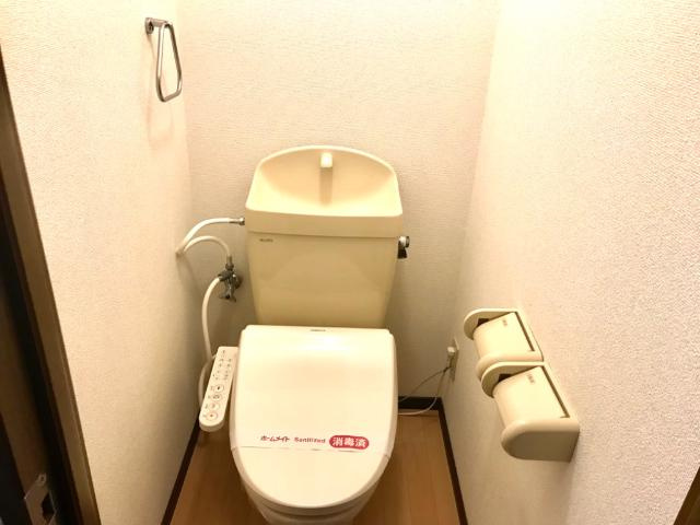 エバーハイツＹＡＳＵＤＡのトイレ|シャワー付トイレ