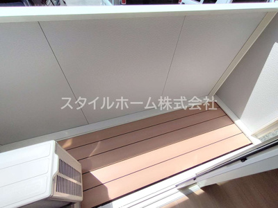 【バルコニー】 | 豊橋ウエスト１　A | 別部屋写真です。