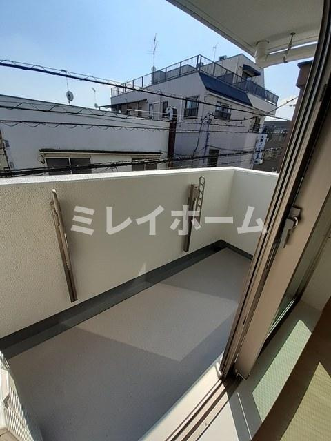 リバ・ビレッジ西中延のバルコニー
