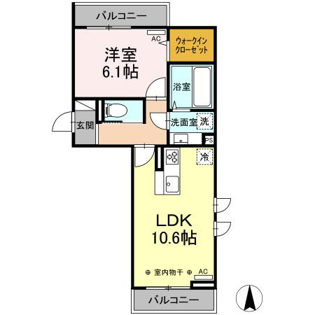 エムプレイスの間取り