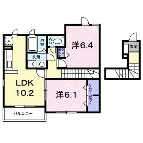アクティブ　ユウの間取り
