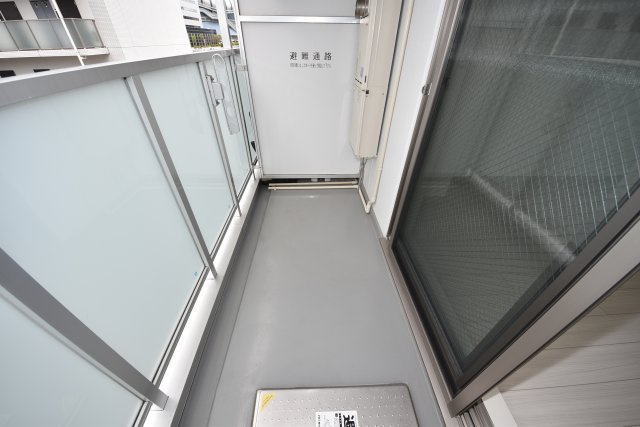 大阪市大正区三軒家西１丁目の賃貸マンションのバルコニー