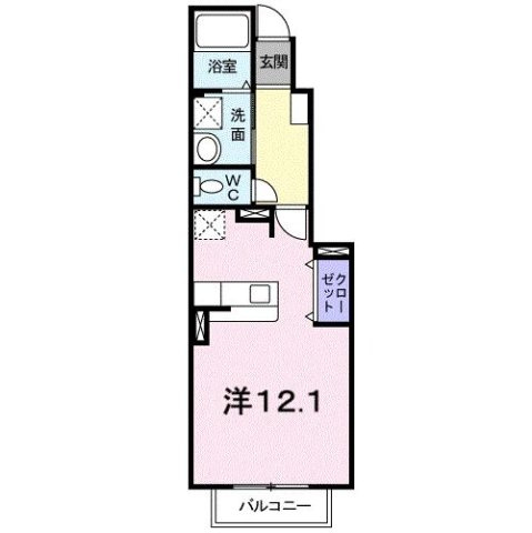 カリーノＲフィーネの間取り