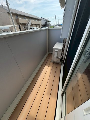 豊橋ウエスト１　Aのバルコニー