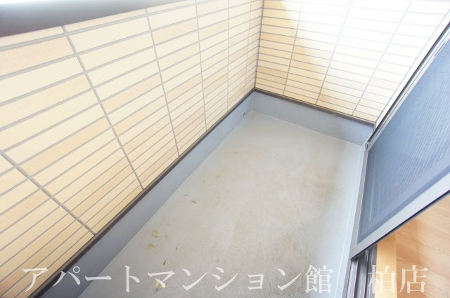 ブラウンヒルズⅡのバルコニー