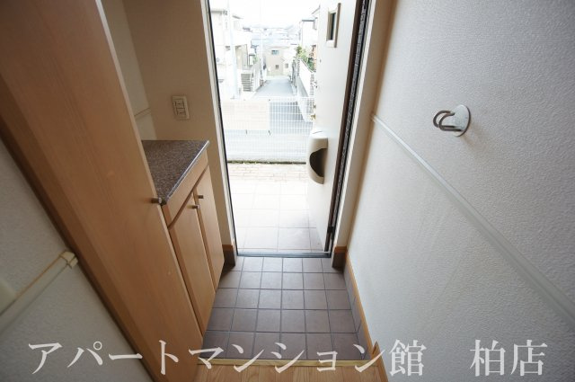 ブラウンヒルズⅡの玄関