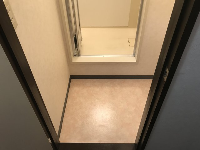 コーポアルカディアⅠの玄関