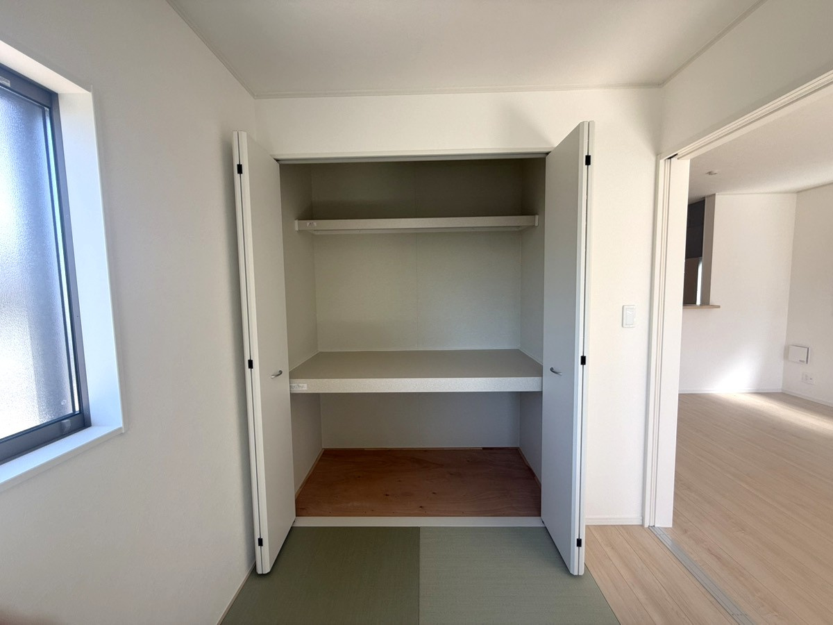 クレイドルガーデン周南市梅園町 第1の収納|和室収納です