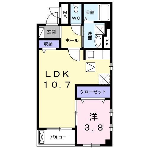 ライジングサンの間取り
