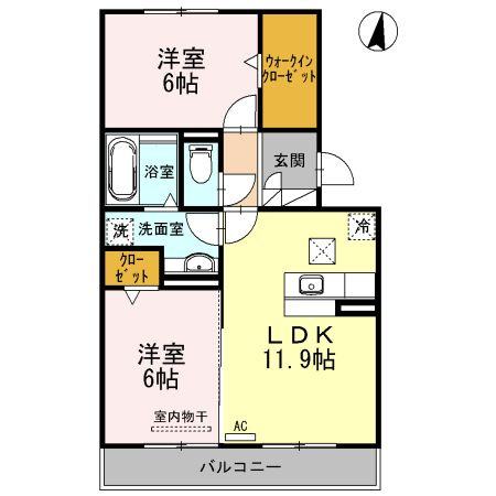 レジェンド　Ａの間取り