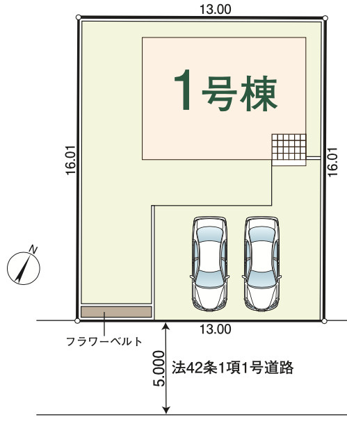 【仲介手数料無料】狭山市　水野第３４　全１棟　狭山市の不動産なら西武ハウジングの区画図
