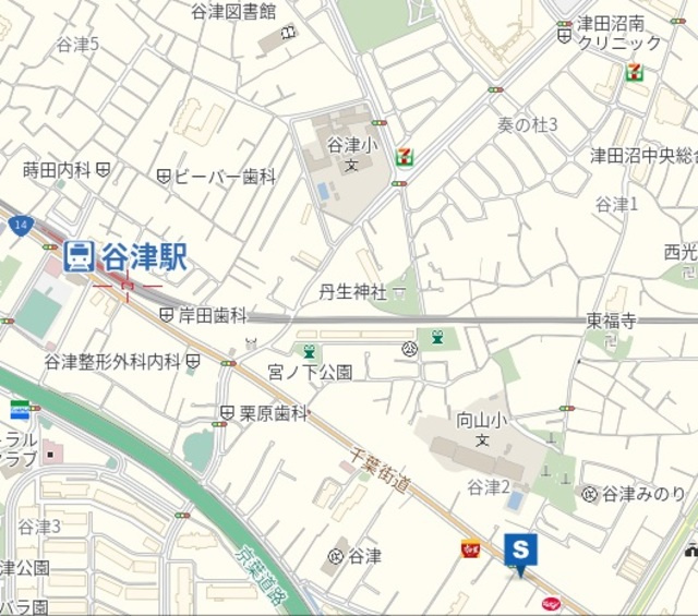 メゾン四季の地図|★案内図★