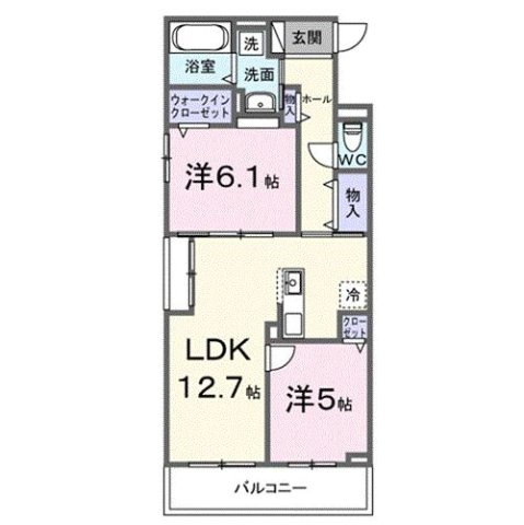 ルミエ　エトワールの間取り