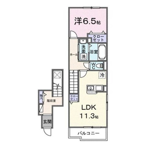ルミエ　ソレイユの間取り