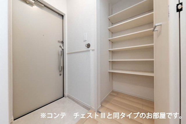 グレイスパークⅢの玄関