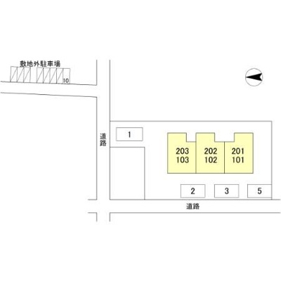 【区画図】 | プリシェール北村