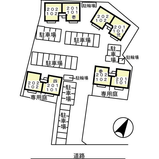 ウィルモア　参の区画図