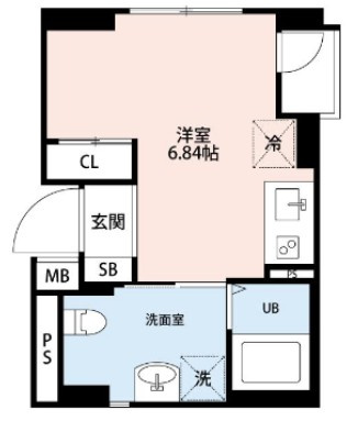 Petit maison住吉の間取り|間取りです。