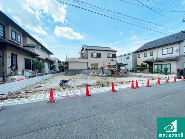 京田辺市草内山科　第1期　新築一戸建ての外観|現在建築中！落ち着いた街並みで新生活を始めることが出来そう！周辺の物件も併せてご紹介させて頂きます！