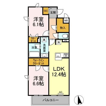 Noble Maisonの間取り