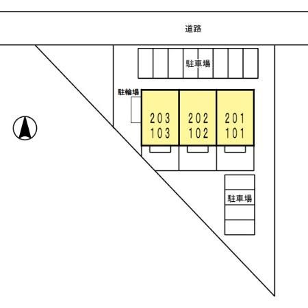 ウィルCの区画図