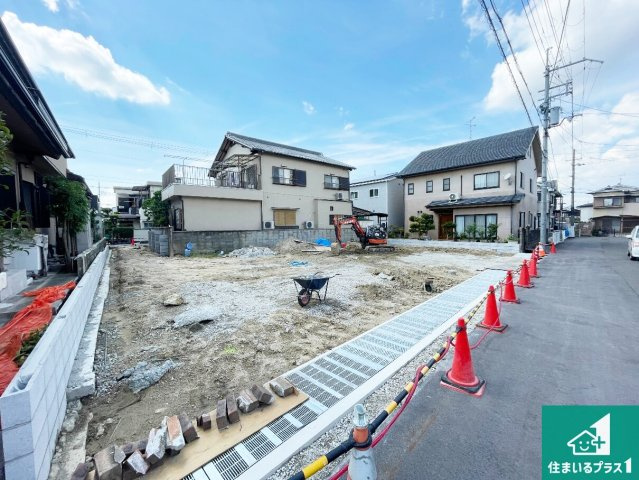 京田辺市草内山科　第1期　新築一戸建ての外観|現在の進捗状況です！順調に作業進行中、完成が待ち遠しいです！詳細の間取り等、お気軽にお問い合わせください！