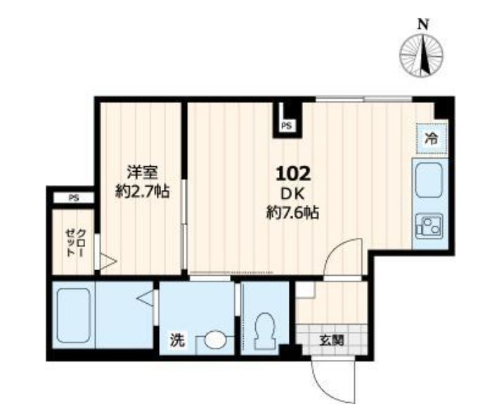 グランパーク本所の間取り
