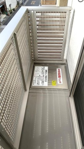 ハイクレア篠崎のバルコニー